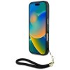 Etui Guess HC IML Leopard Triangle Cord  Strap do iPhone 16 MagSafe brązowy